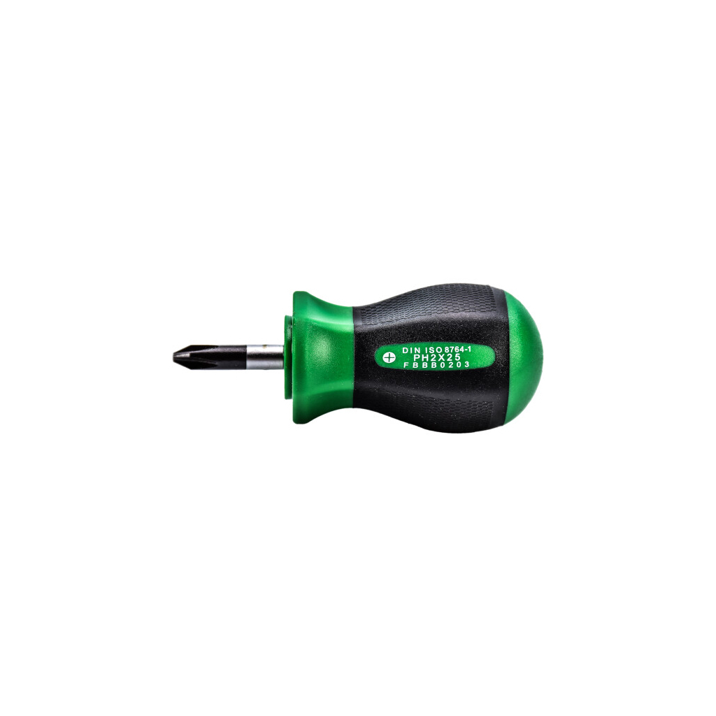 Викрутка Toptul коротка хрестова PH2x25 (FBBB0203) - зображення 3