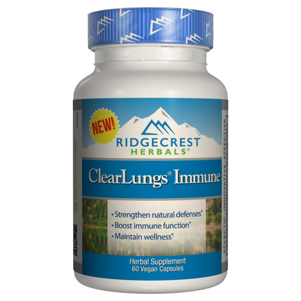 Вітамінно-мінеральний комплекс Ridgecrest Herbals Імуностимулюючий Комплекс для Підтримки Легких, Clea (RCH139) - зображення 1