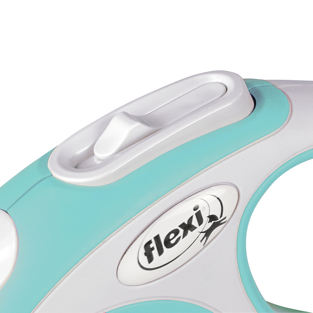 Повідець для собак Flexi New Comfort XS стрічка 3 м (блакитний) (4000498043417) - зображення 3