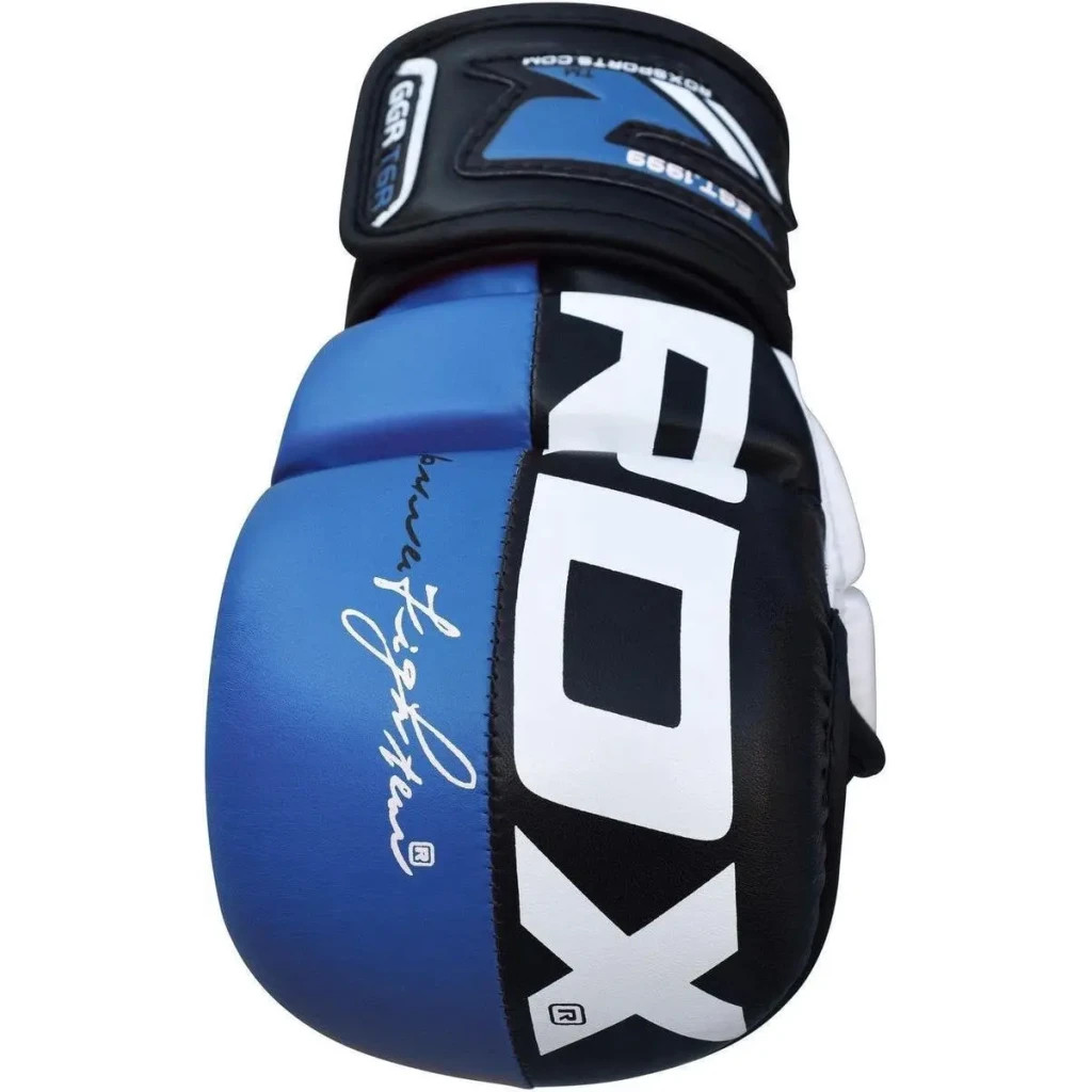 Рукавички для MMA RDX T6 Plus Rex Blue S (GGR-T6U-S+) - зображення 2