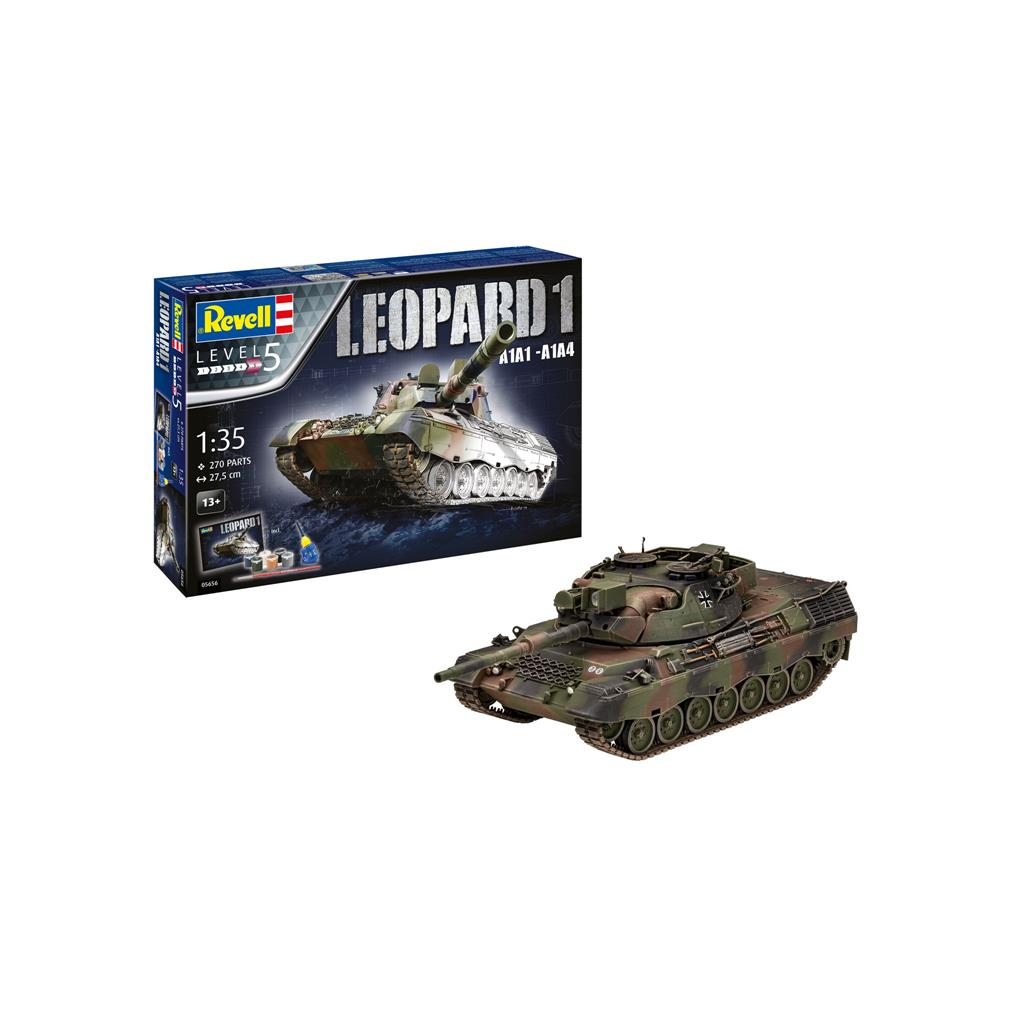 Збірна модель Revell Танк Leopard 1 A1A1-A1A4 рівень 5 масштаб 1:35 (RVL-05656) - зображення 1