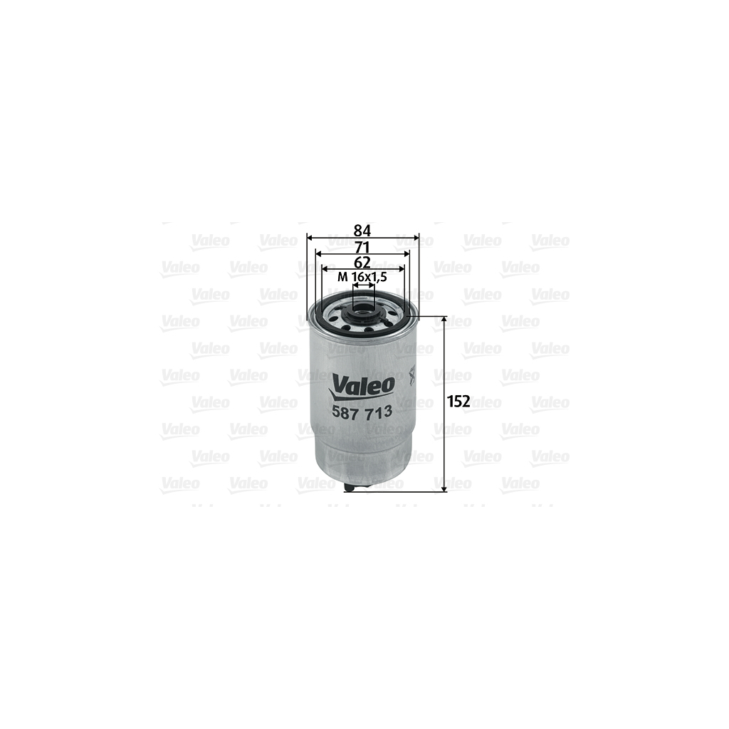 Фільтр паливний Valeo 587713 - зображення 1