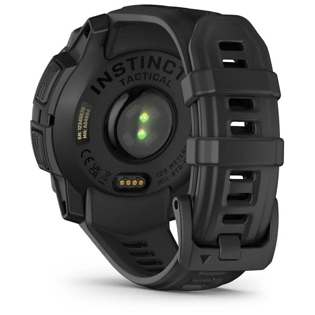 Смарт-годинник Garmin Instinct 3, Tactical, Solar, 45mm, Black, GPS смарт-годинник (010-02934-50) - зображення 6
