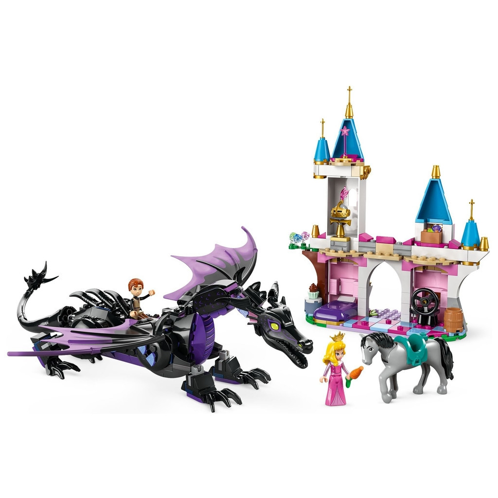 Конструктор LEGO Disney Драконя форма Малефісенти (43240) - зображення 3