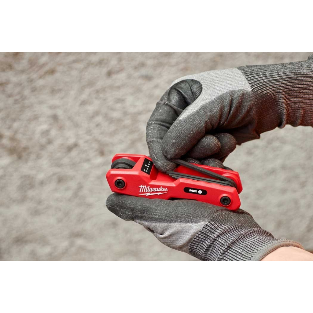 Ключ Milwaukee складний шестигранний 8 розмірів (4932480978) - зображення 8