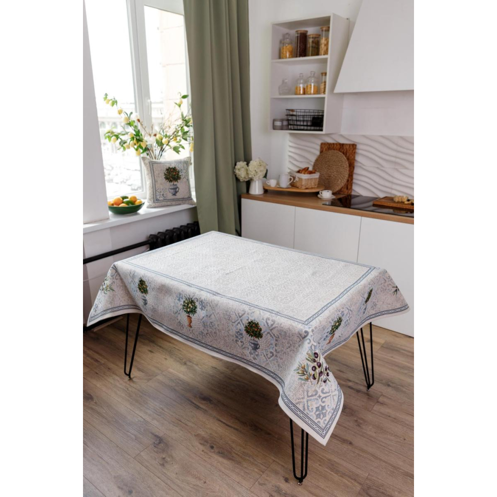 Скатертина Прованс гобеленова Афіни 160х300 см (035386) - зображення 2