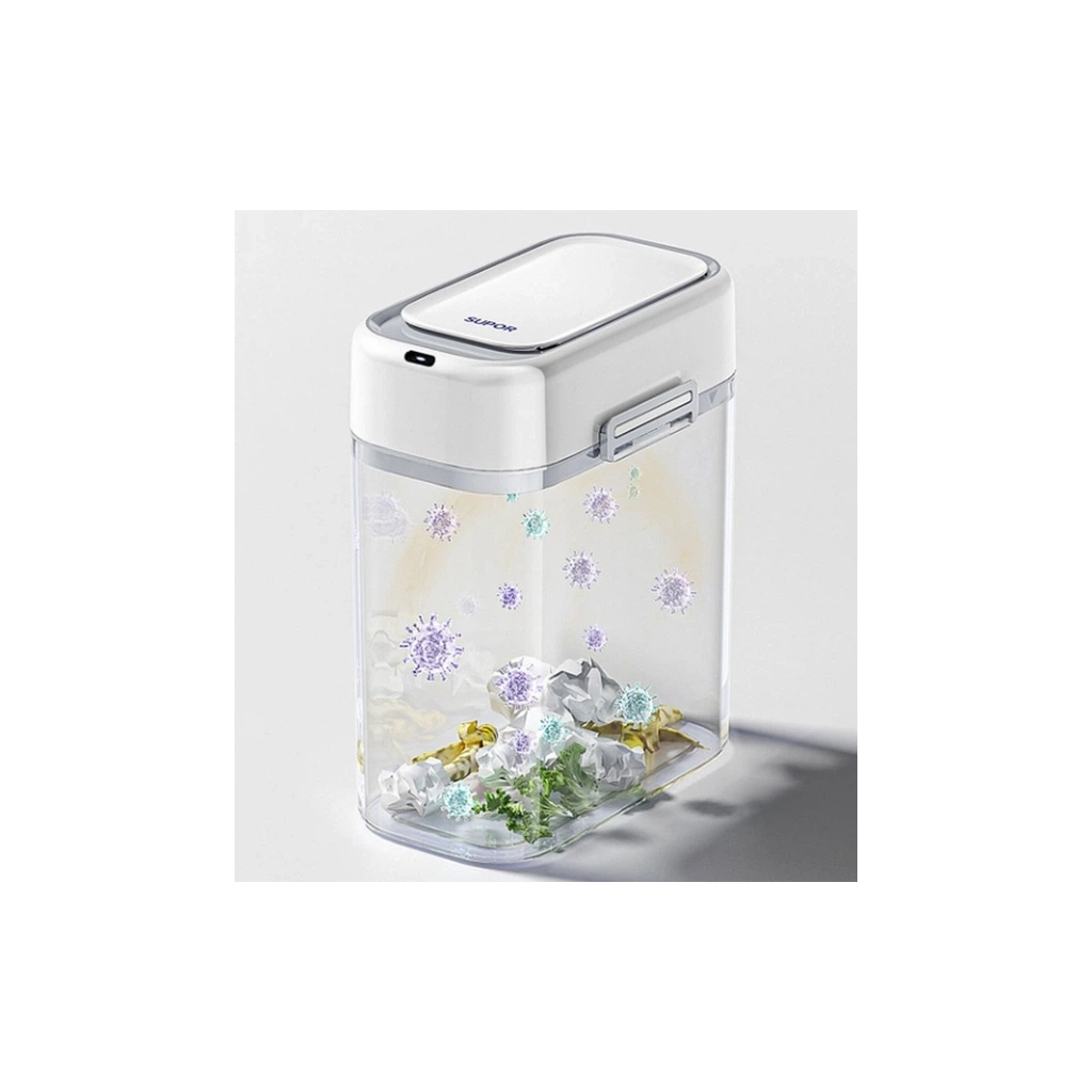 Контейнер для сміття Xiaomi Supor Smart Sensor Білий 9 л (TC-Z8) - зображення 6