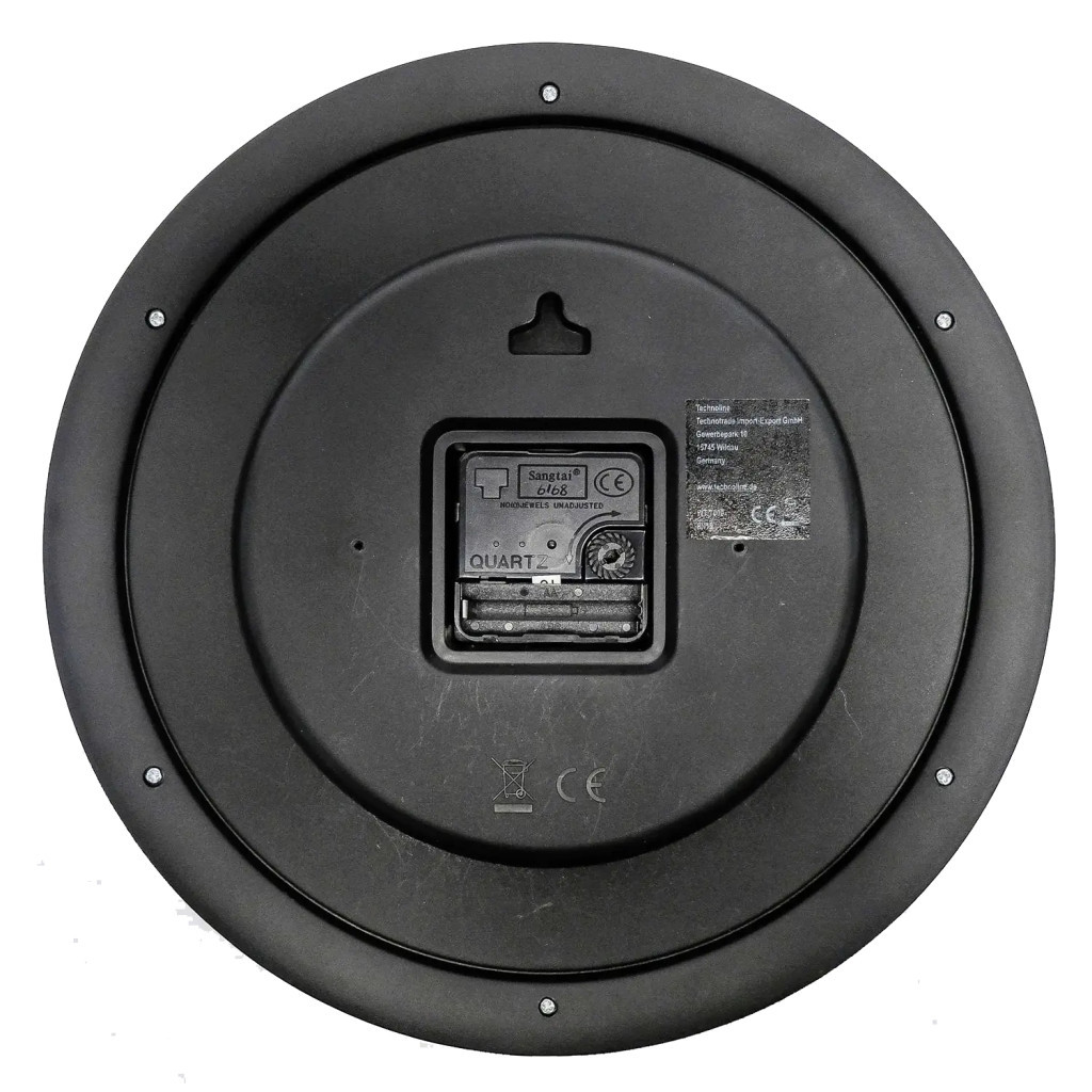Настінний годинник Technoline WT7000 Black (WT7000 schwarz) (DAS301796) - зображення 2
