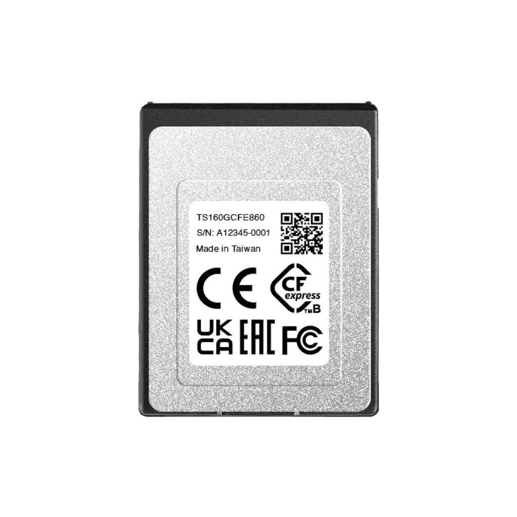 Карта пам'яті Transcend 160GB CFExpress Gen3x2 (TS160GCFE860) - зображення 2