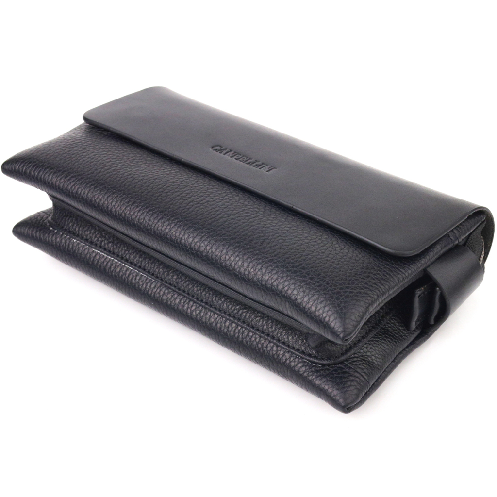 Сумка Canpellini З натуральної шкіри Чорна (21564) - зображення 5