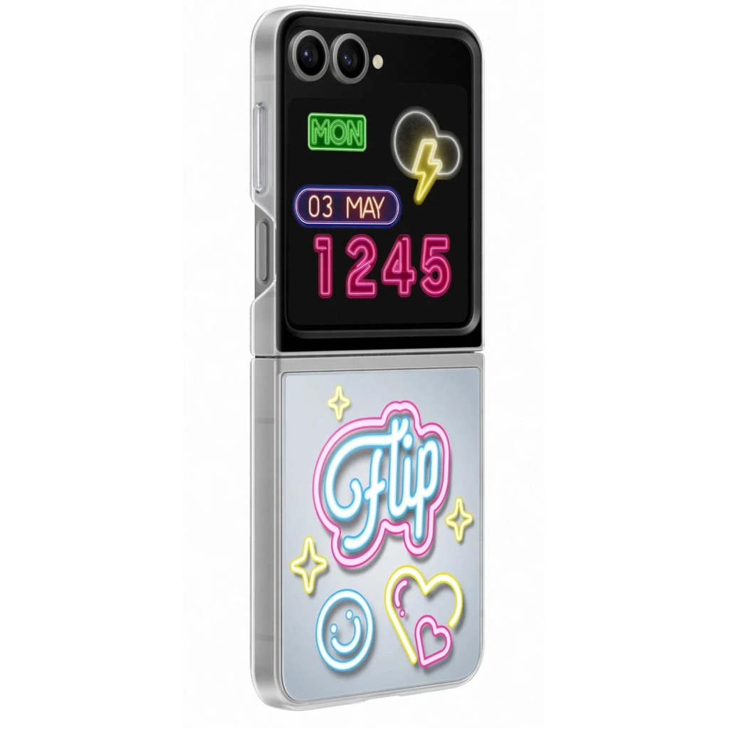 Чохол до мобільного телефона Samsung Flipsuit Galaxy Flip 6 Transparent (EF-ZF741CTEGUA) - зображення 3