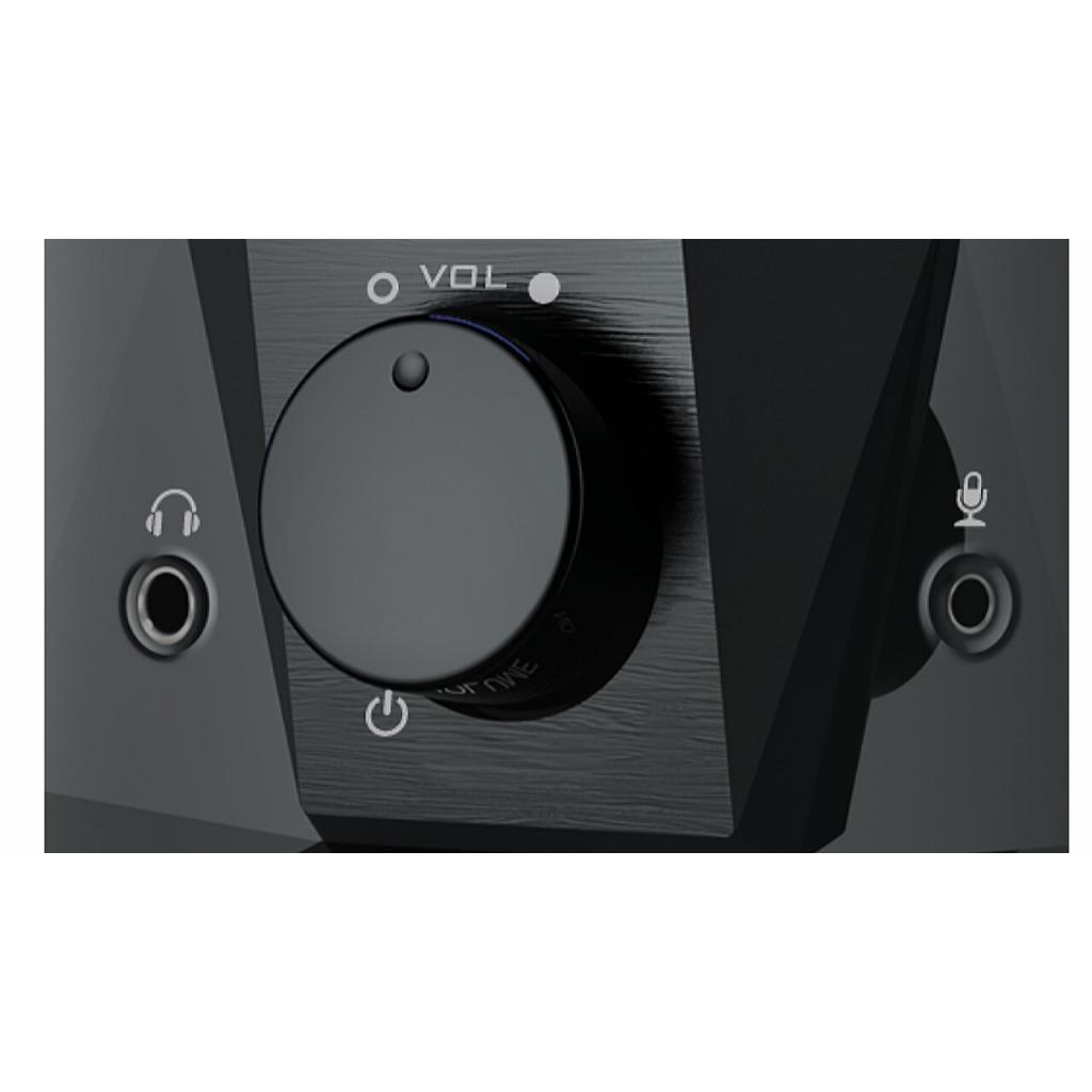 Акустична система REAL-EL S-111 USB Black - зображення 8