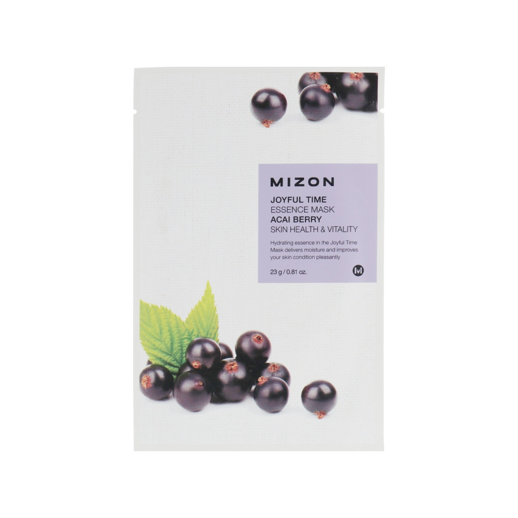 Маска для обличчя Mizon Joyful Time Essence Mask Ягоди асаї 23 г (8809663752408) - зображення 1