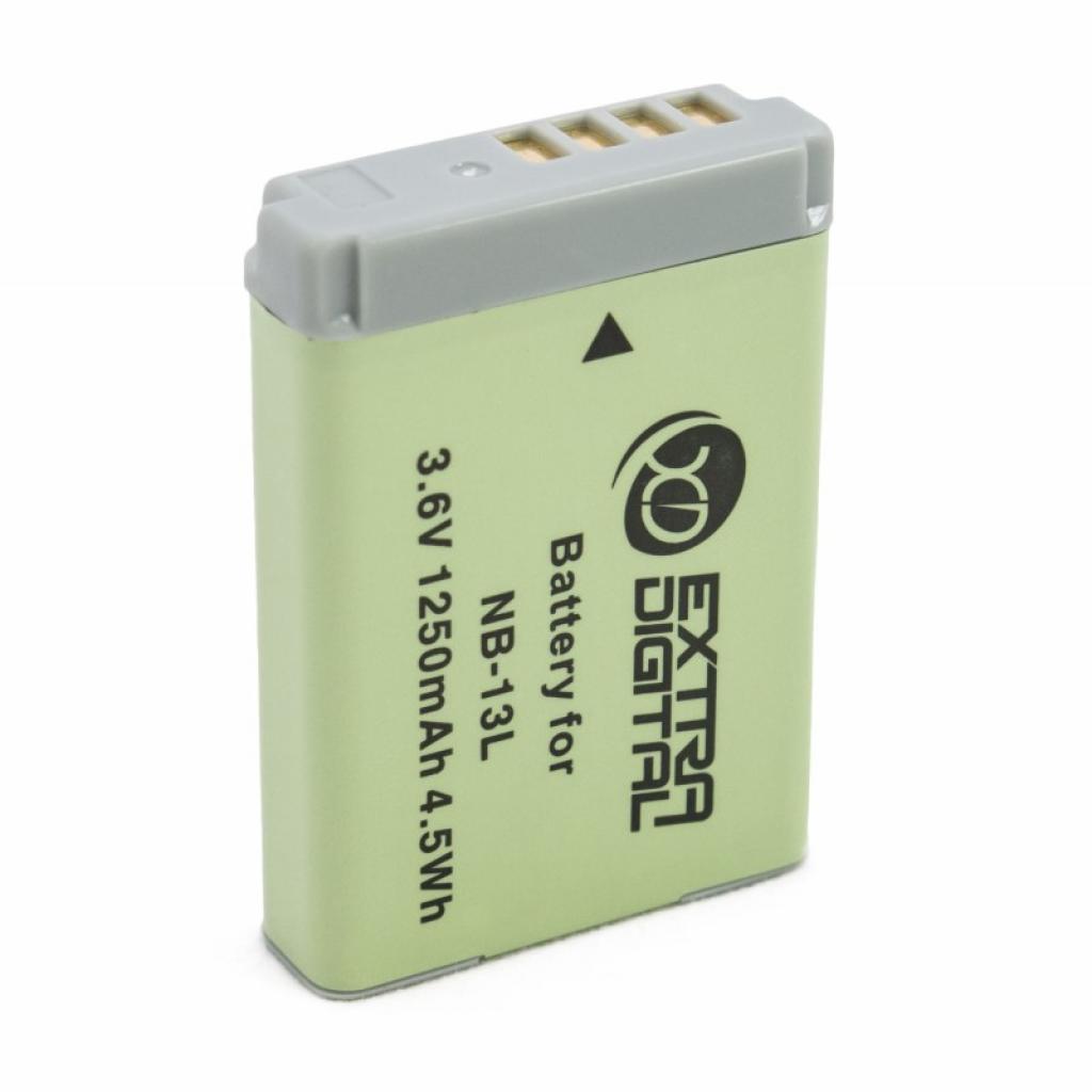 Акумулятор до фото/відео Extradigital Canon NB-13L (BDC2687) - зображення 2