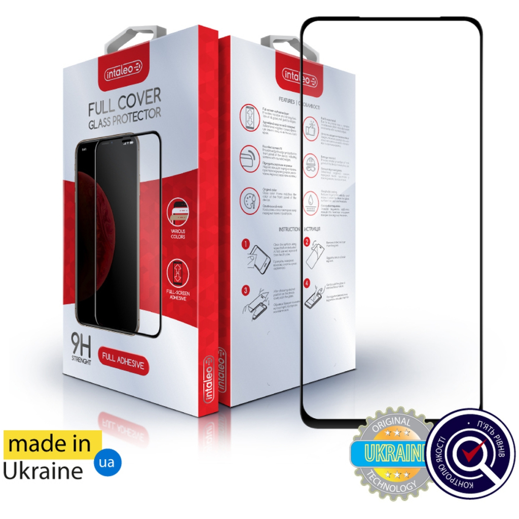Скло захисне Intaleo Full Glue Realme C75 Black (1283126608186) - зображення 1
