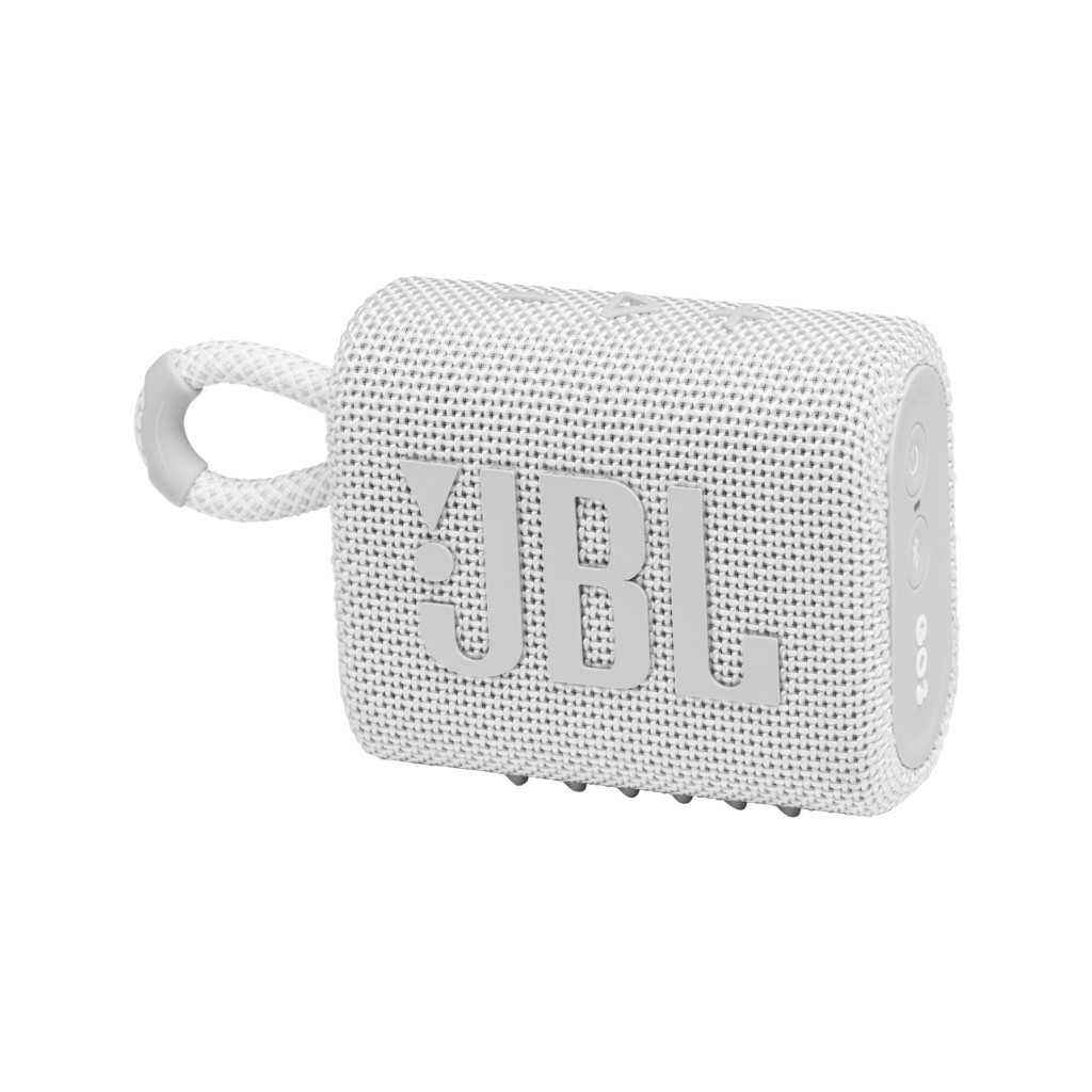 Акустична система JBL Go 3 White (JBLGO3WHT) - зображення 2