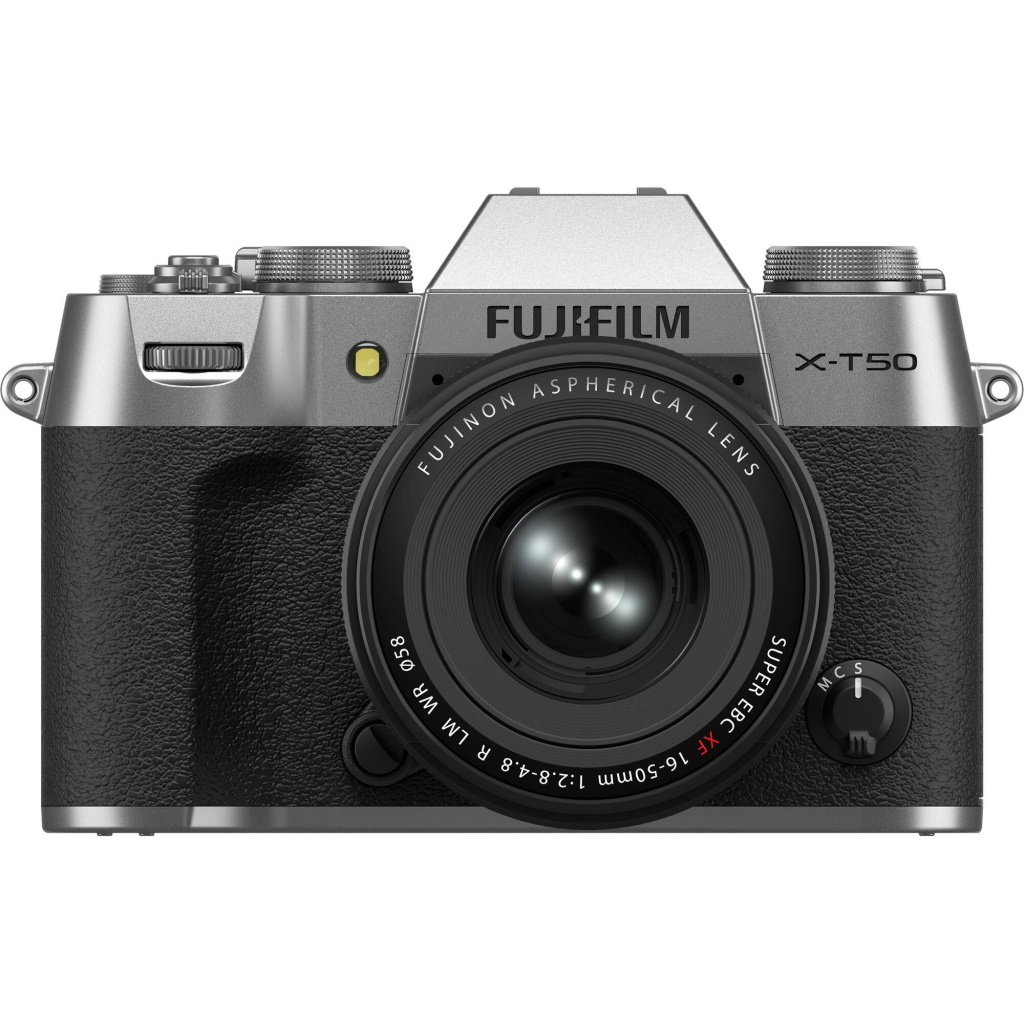 Цифровий фотоапарат Fujifilm X-T50 + XF16-50mmF2.8-4.8 R LM WR Kit Silver (16828569) - зображення 2