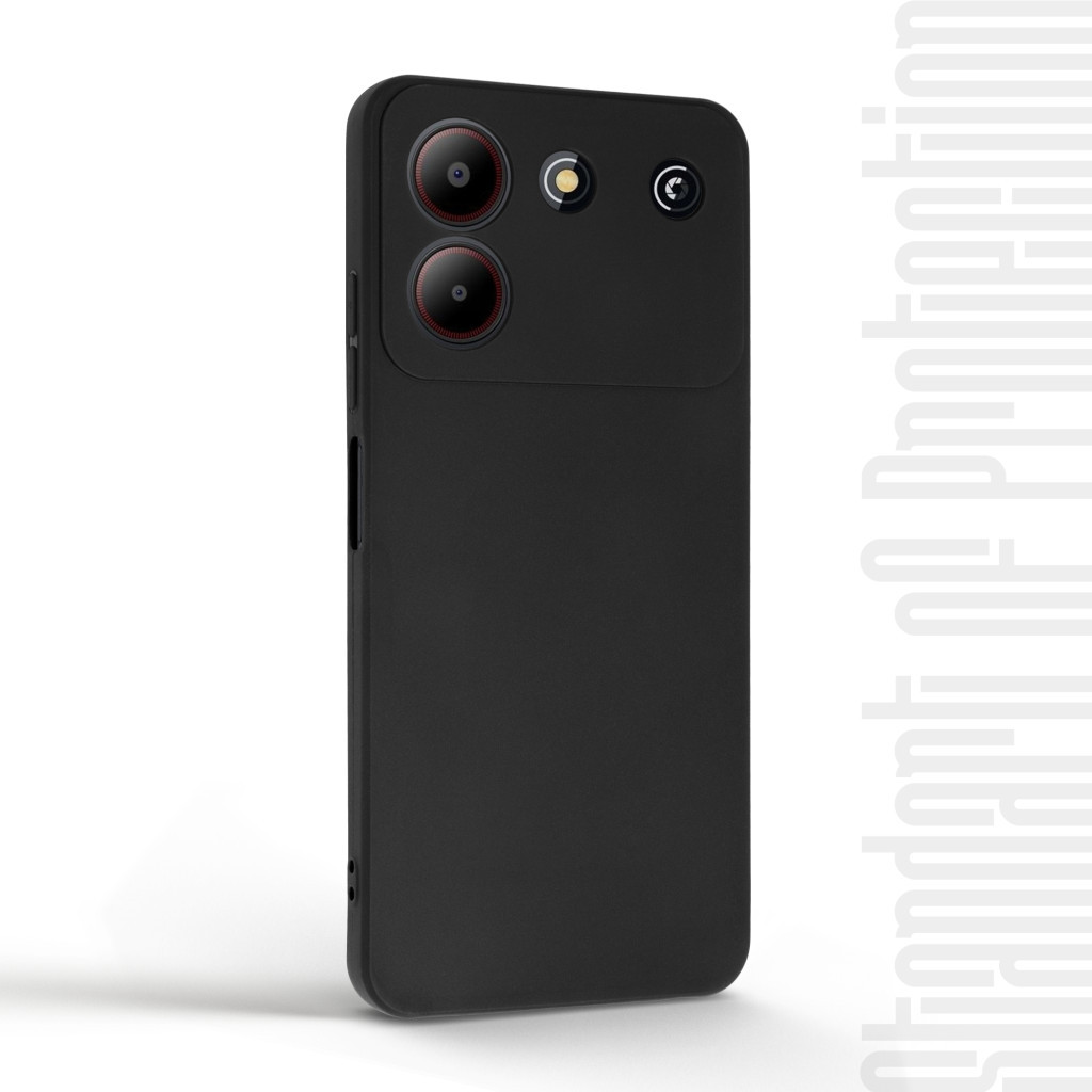 Чохол до мобільного телефона Armorstandart Matte Slim Fit ZTE Blade A54 4G Camera cover Black (ARM70702) - зображення 2