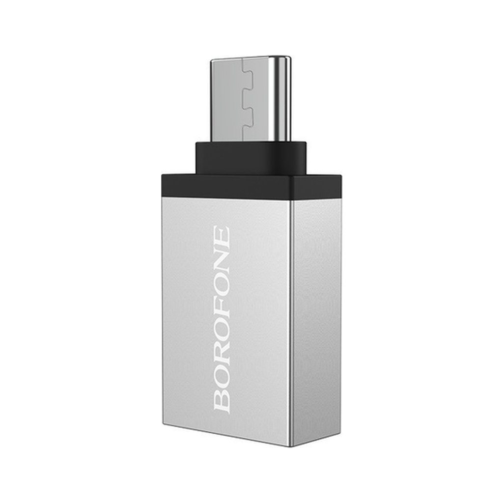 Перехідник OTG USB 3.0 AF to USB-C BOROFONE (6957531090328) - зображення 3
