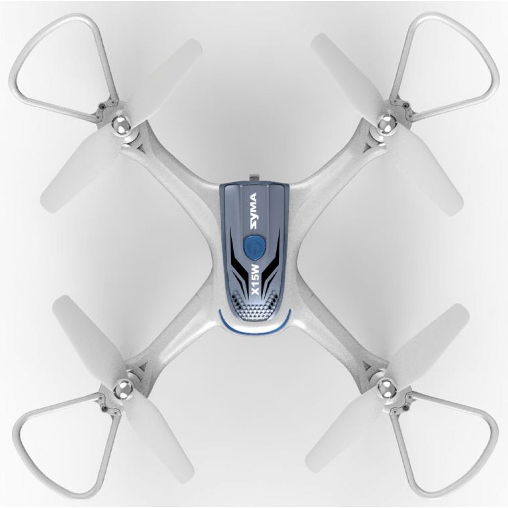 Радіокерована іграшка Syma Квадрокоптер с 2,4 Ггц управ.і камерой (X15W White) - зображення 4