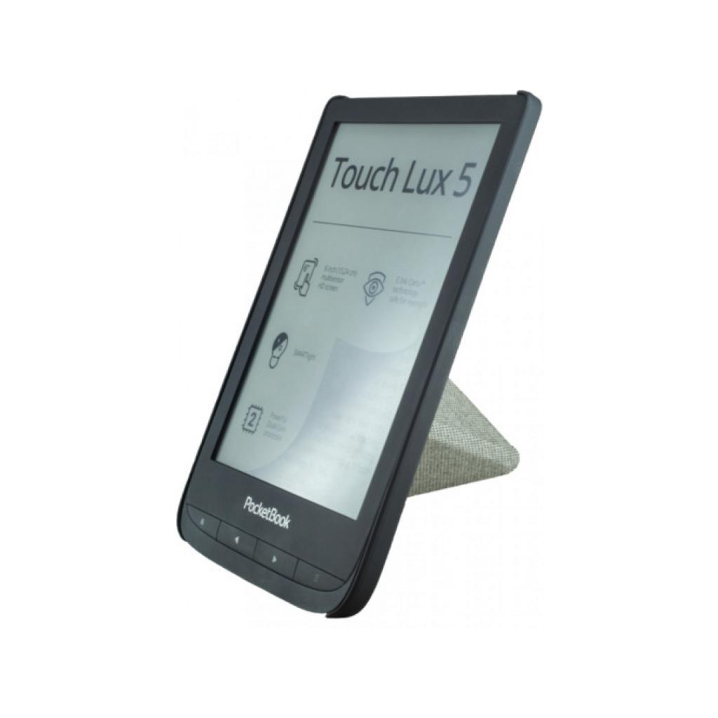 Чохол до електронної книги Pocketbook Origami U6XX Shell O series, light grey (HN-SLO-PU-U6XX-LG-CIS) - зображення 5