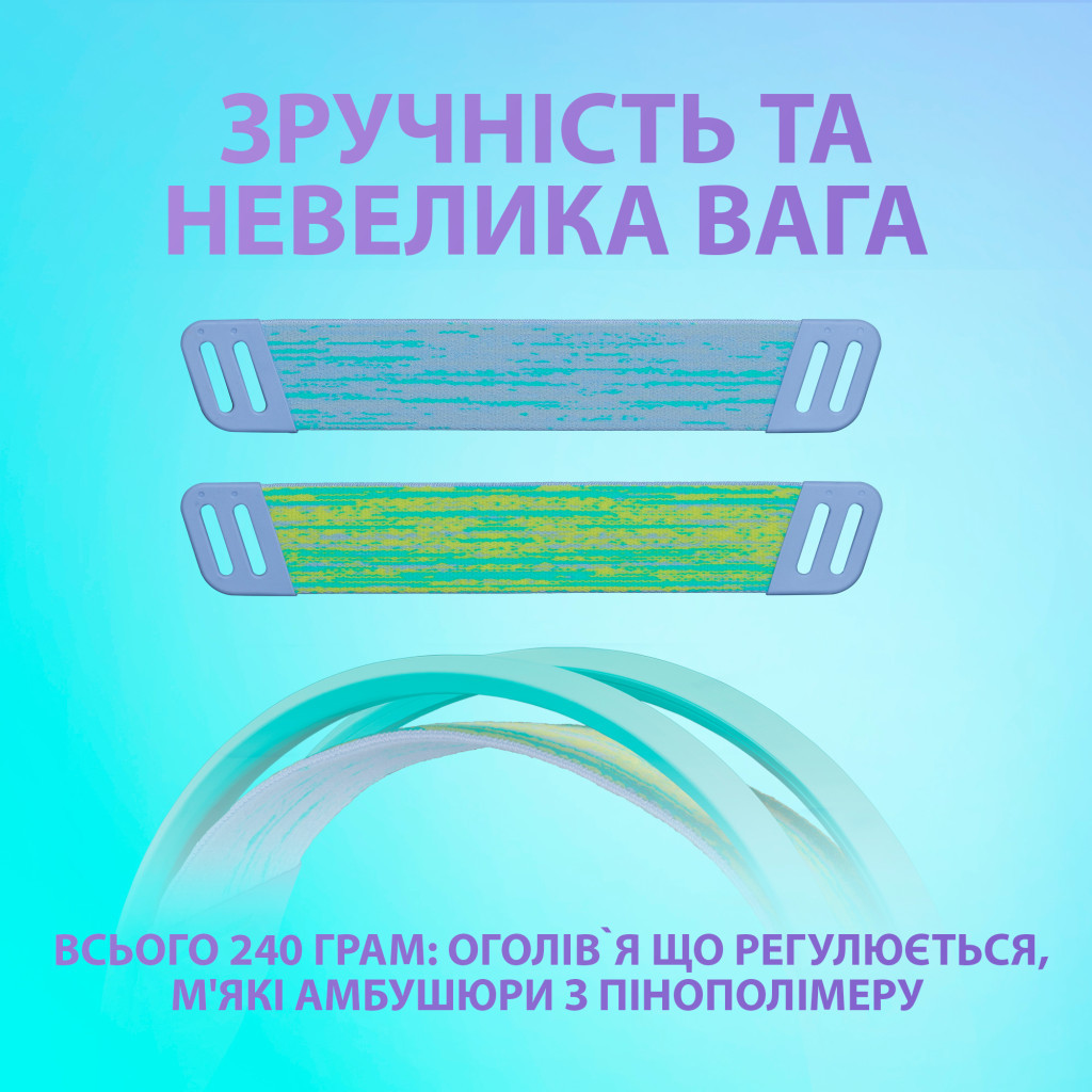 Навушники Logitech G335 Wired Gaming Mint (981-001024) - зображення 2