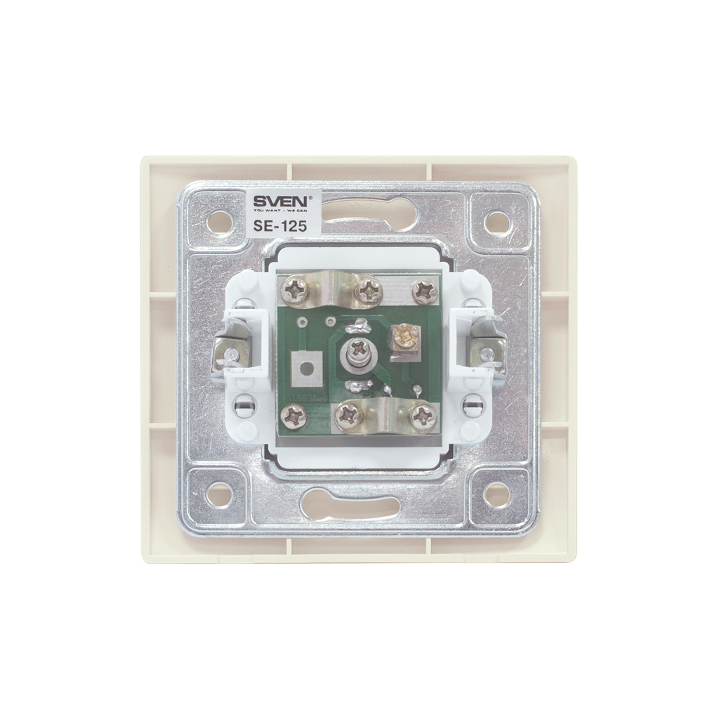 ТВ розетка Sven SE-125 ivory (7100092) - зображення 4
