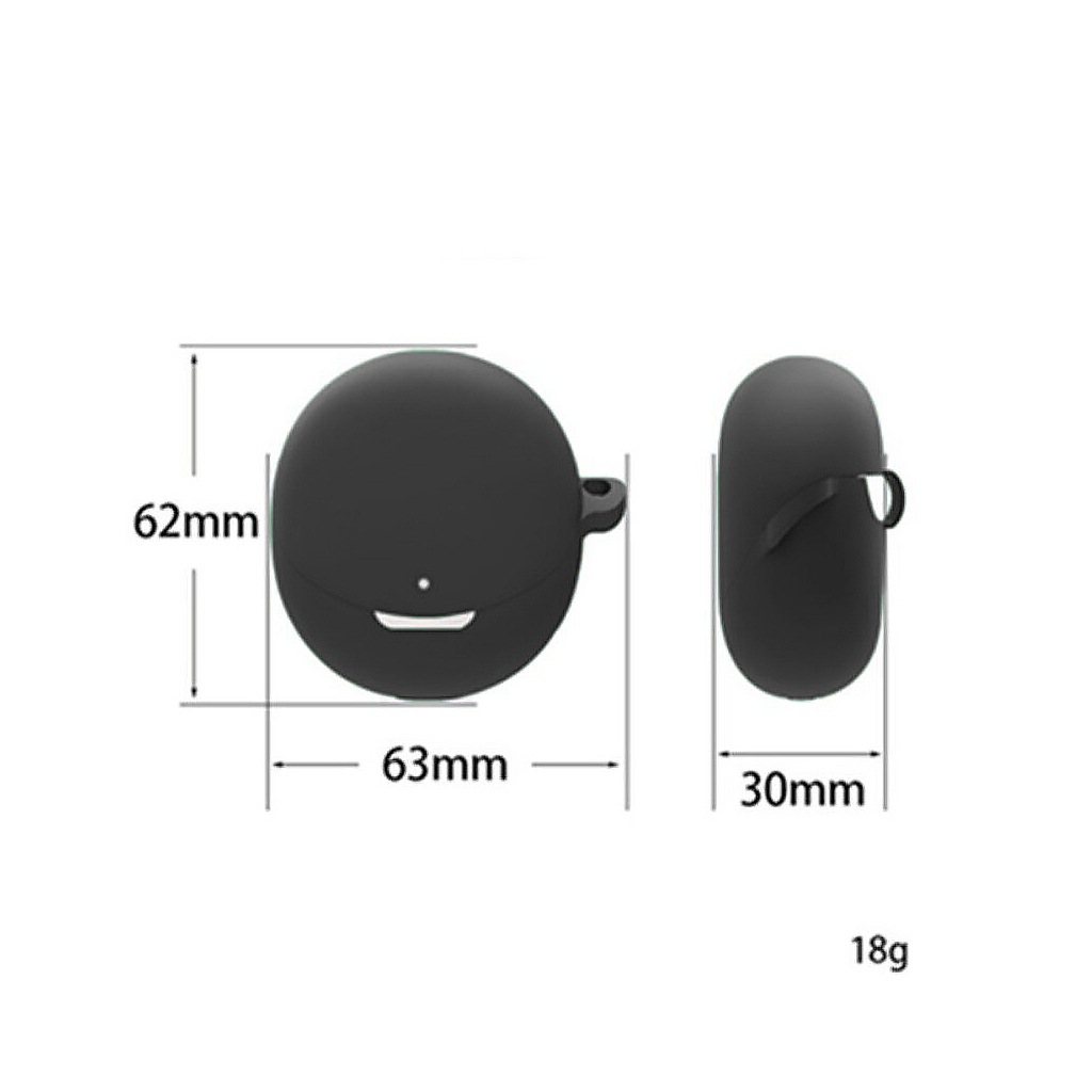 Чохол для навушників BeCover Silicon для OPPO Enco Air3 (ETE31) Black (709569) - зображення 3