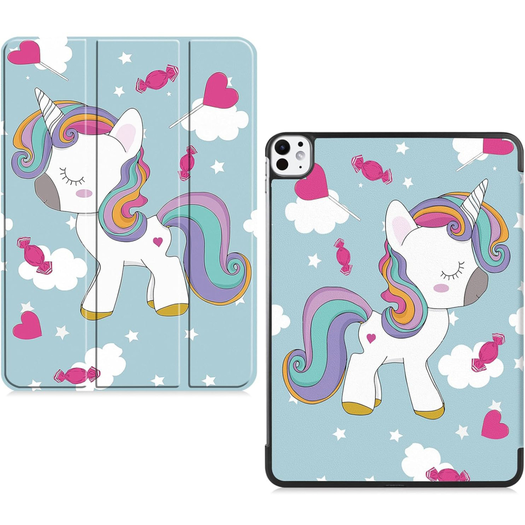 Чохол до планшета BeCover Smart Case Apple iPad Pro 13" M4 2024 Unicorn (711652) - зображення 4