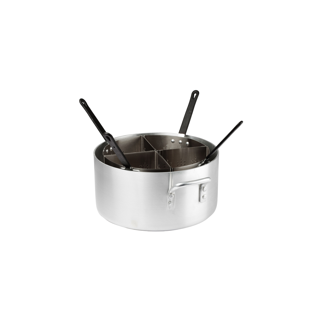 Каструля Winco APS-20 з 4-х сегментною вставкою 19 л (10114) - зображення 1