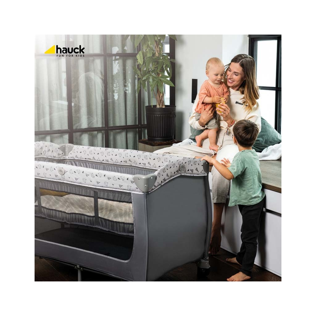 Дитячий манеж Hauck Sleep N Play Nordic Grey (60066-5) - зображення 6
