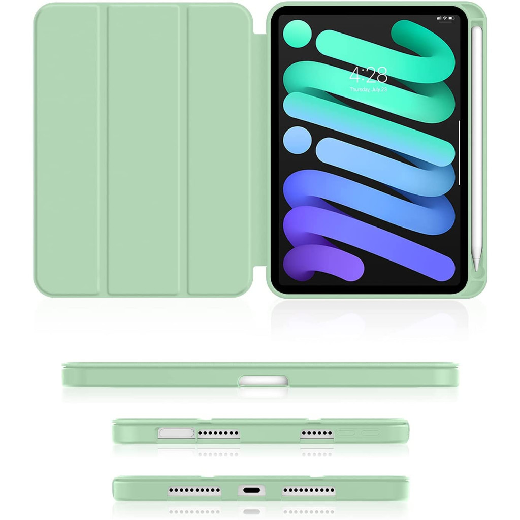 Чохол до планшета BeCover Direct Charge Pen Apple iPad mini 6 2021 Green (706786) - зображення 3
