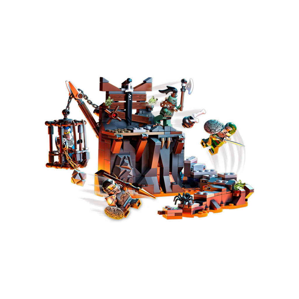 Конструктор LEGO NinjaGo Подорож у підземелля черепа 401 деталь (71717) - зображення 2