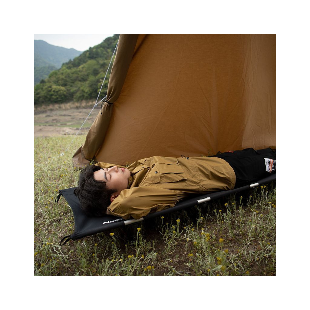 Розкладачка Naturehike XJC05 NH20JJ001 Поліестер Oxford / алюміній зелений (6927595777428) - зображення 2