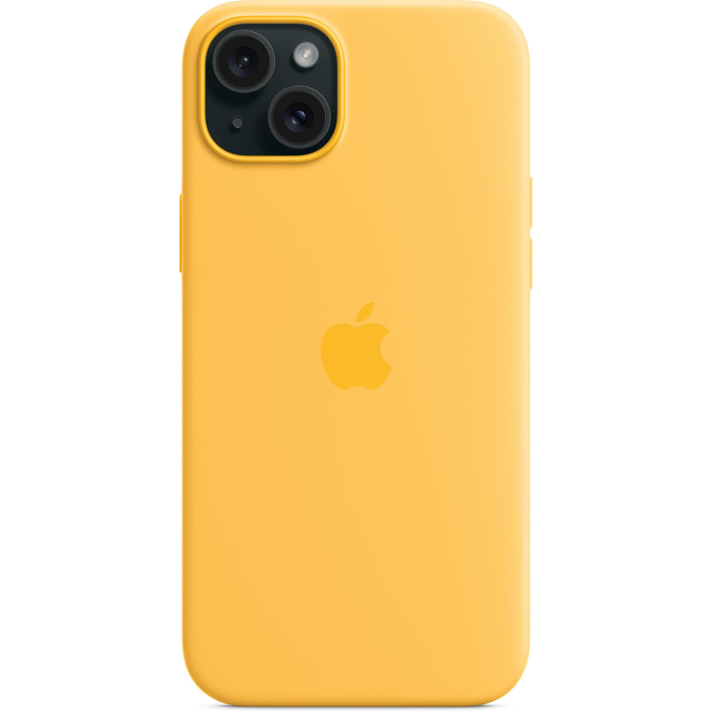 Чохол до мобільного телефона Apple iPhone 15 Plus Silicone Case with MagSafe - Sunshine, Model A3124 (MWNF3ZM/A) - зображення 3