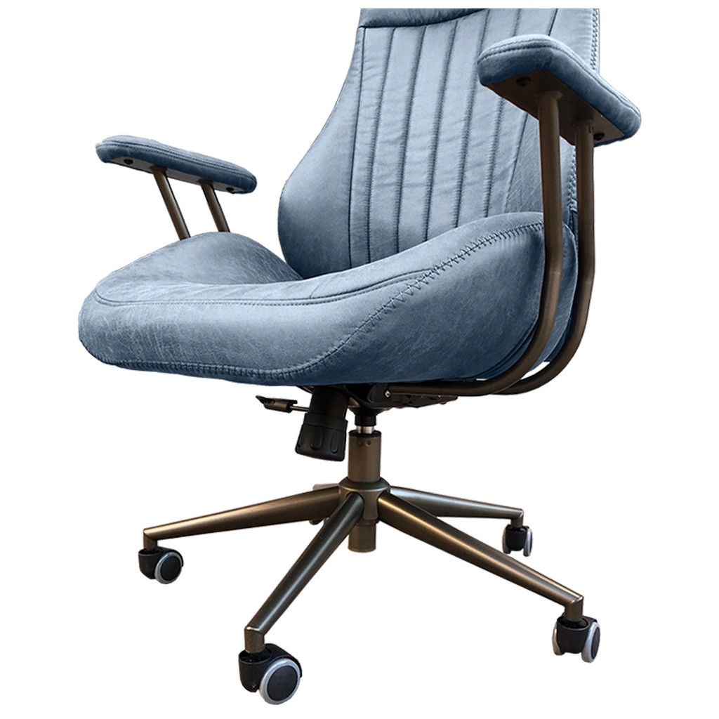 Офісне крісло Аклас Саленто 9663-14P Сірий (00120346) - зображення 8