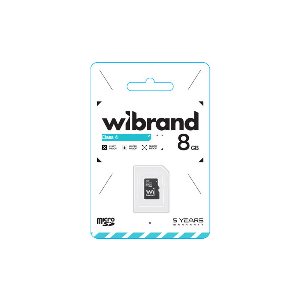 Карта пам'яті Wibrand 8GB mictoSD class 4 (WICDC4/8GB) - зображення 2