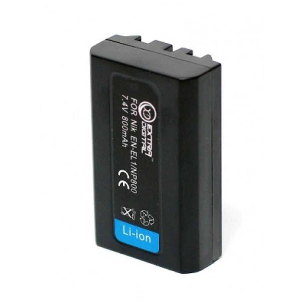 Акумулятор до фото/відео Extradigital Minolta NP-800 (DV00DV1069) - зображення 2
