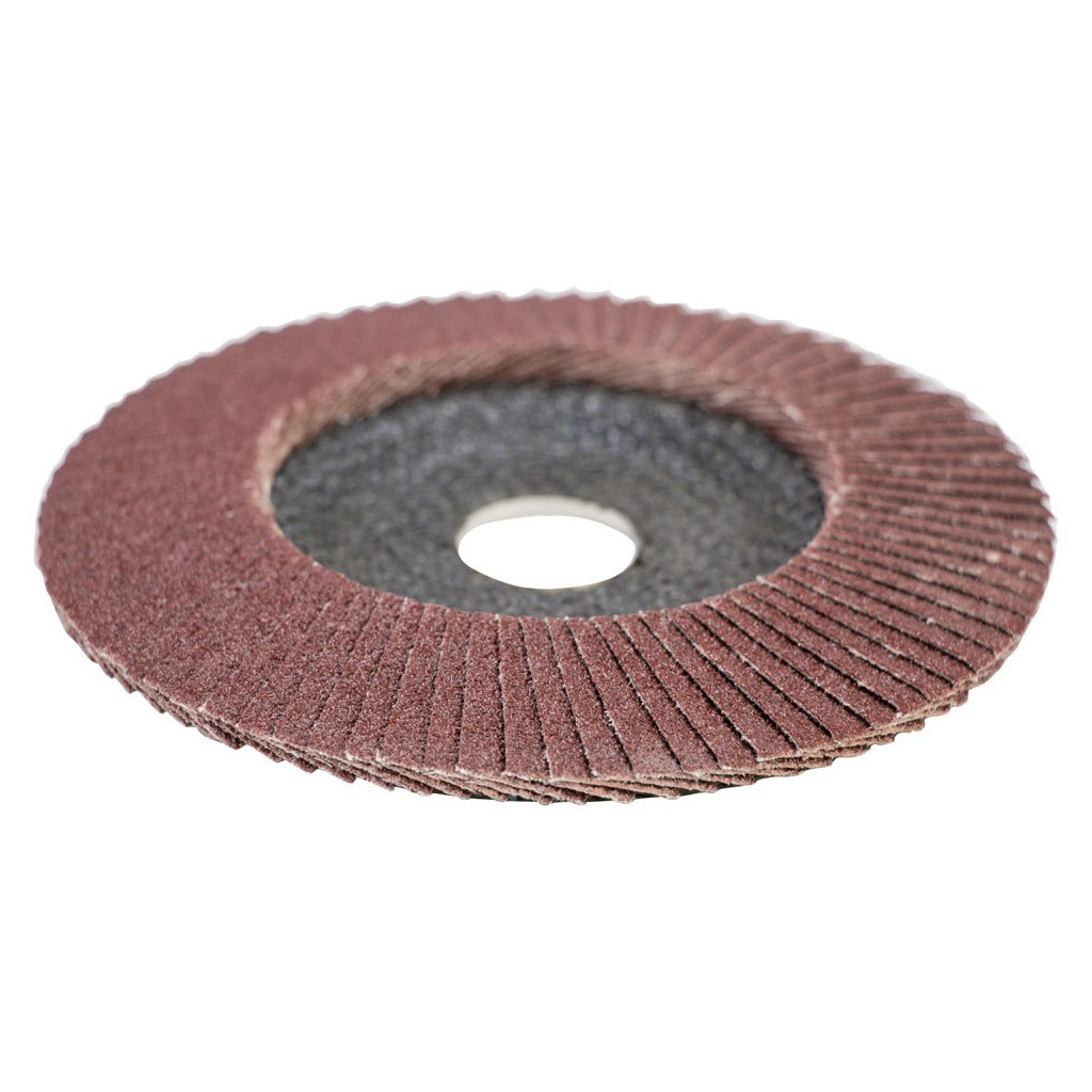 Круг зачистний Sigma пелюстковий торцевий Т29 (конічний) 125мм P80 (9172641) - зображення 3