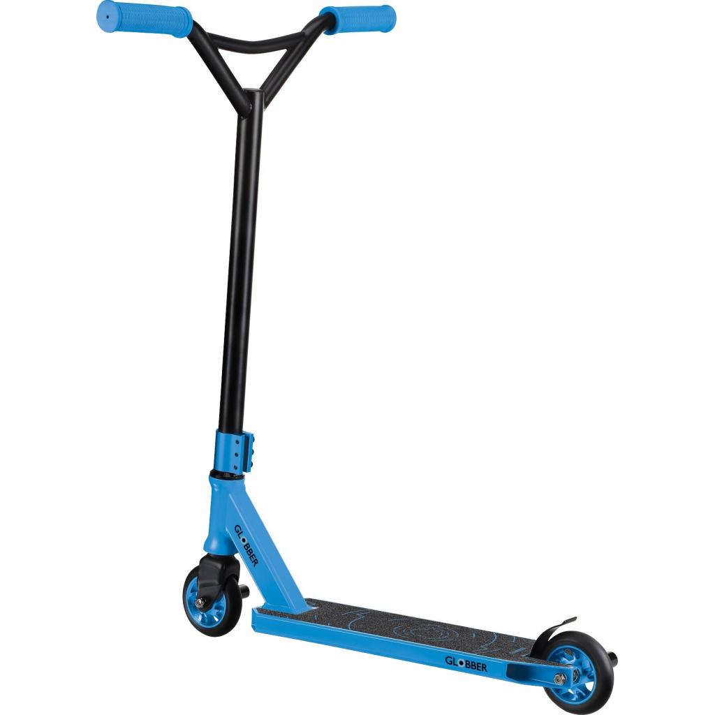 Самокат Globber GS540 Чорно-синій, трюковий, з пегами (622-100) - зображення 4