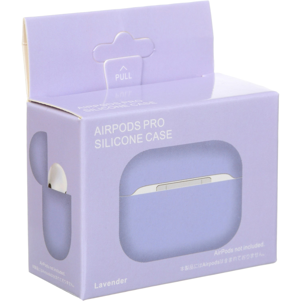 Чохол для навушників Armorstandart Ultrathin Silicone Case для Apple AirPods Pro Lavender (ARM55962) - зображення 3