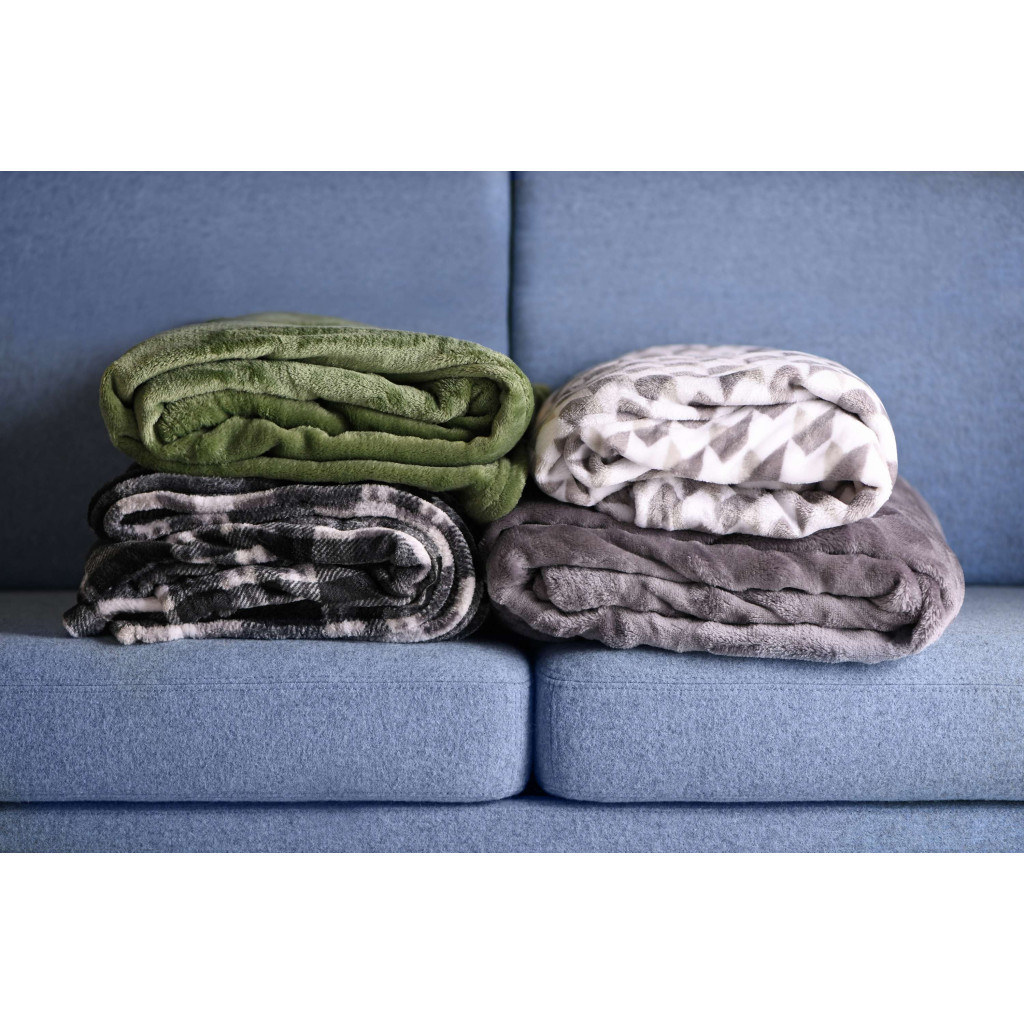 Плед Ardesto Flannel сірий 200х220 см (ART0204SB) - зображення 9