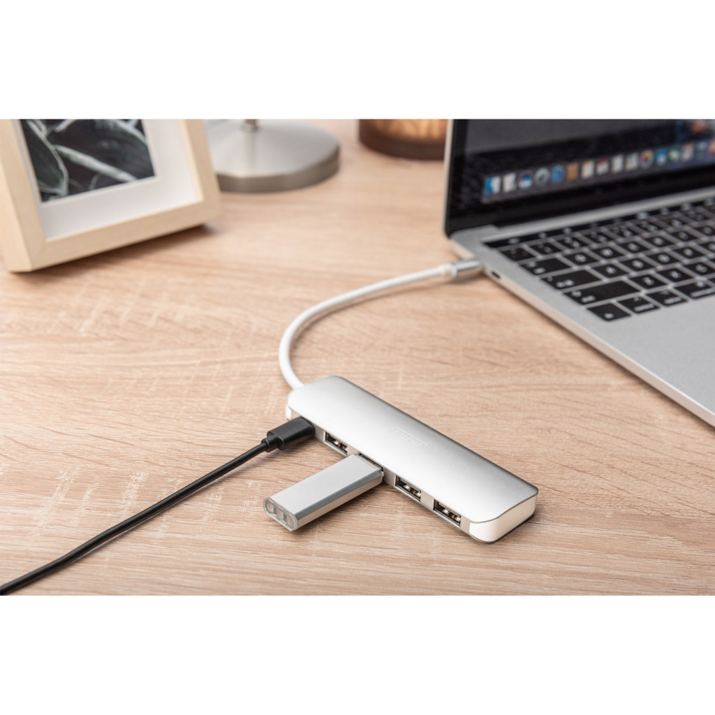 Концентратор Digitus USB Type-C, 4xUSB 3.0 (DA-70242-1) - изображение 11