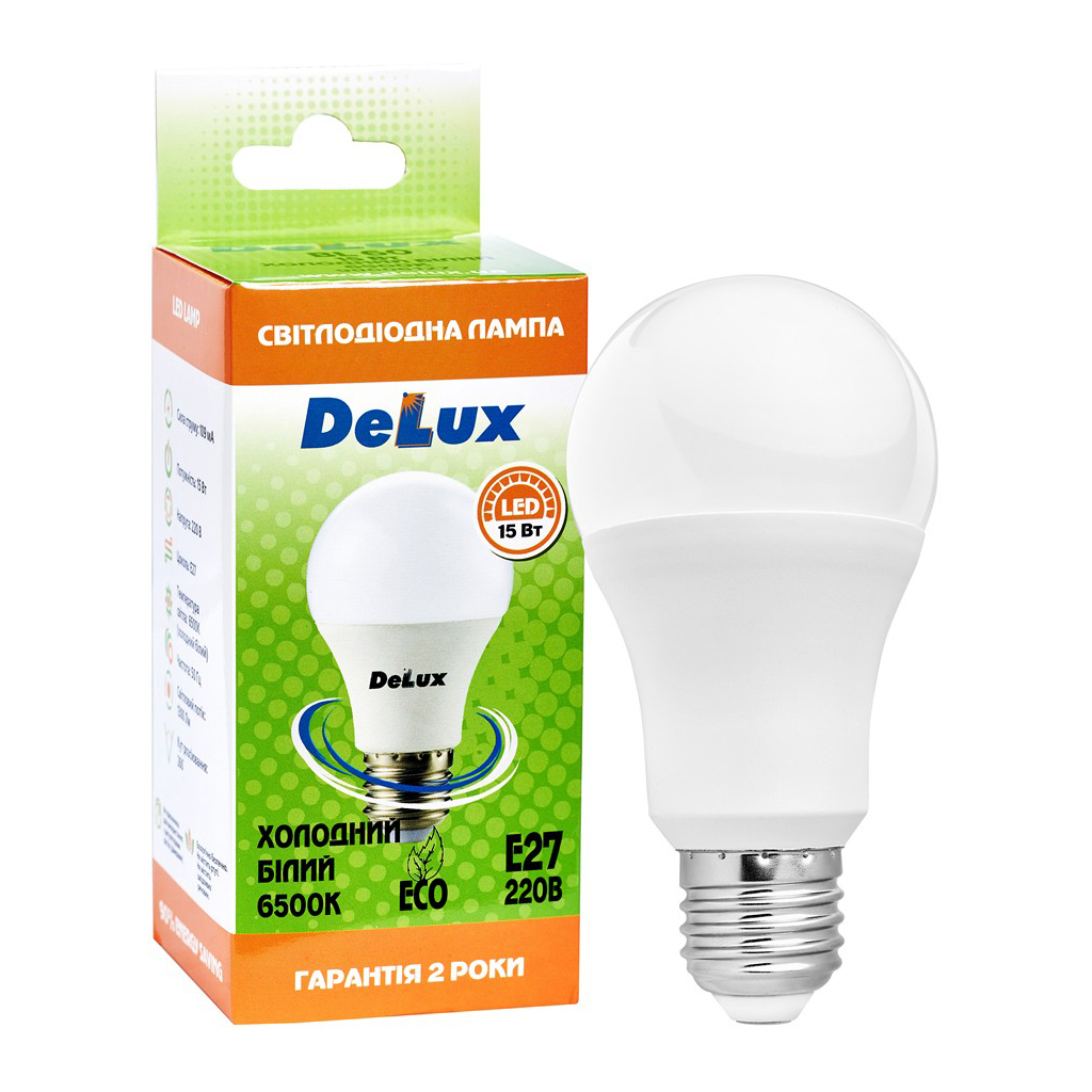 Лампочка Delux BL 60 15 Вт 6500K (90023527) - изображение 3