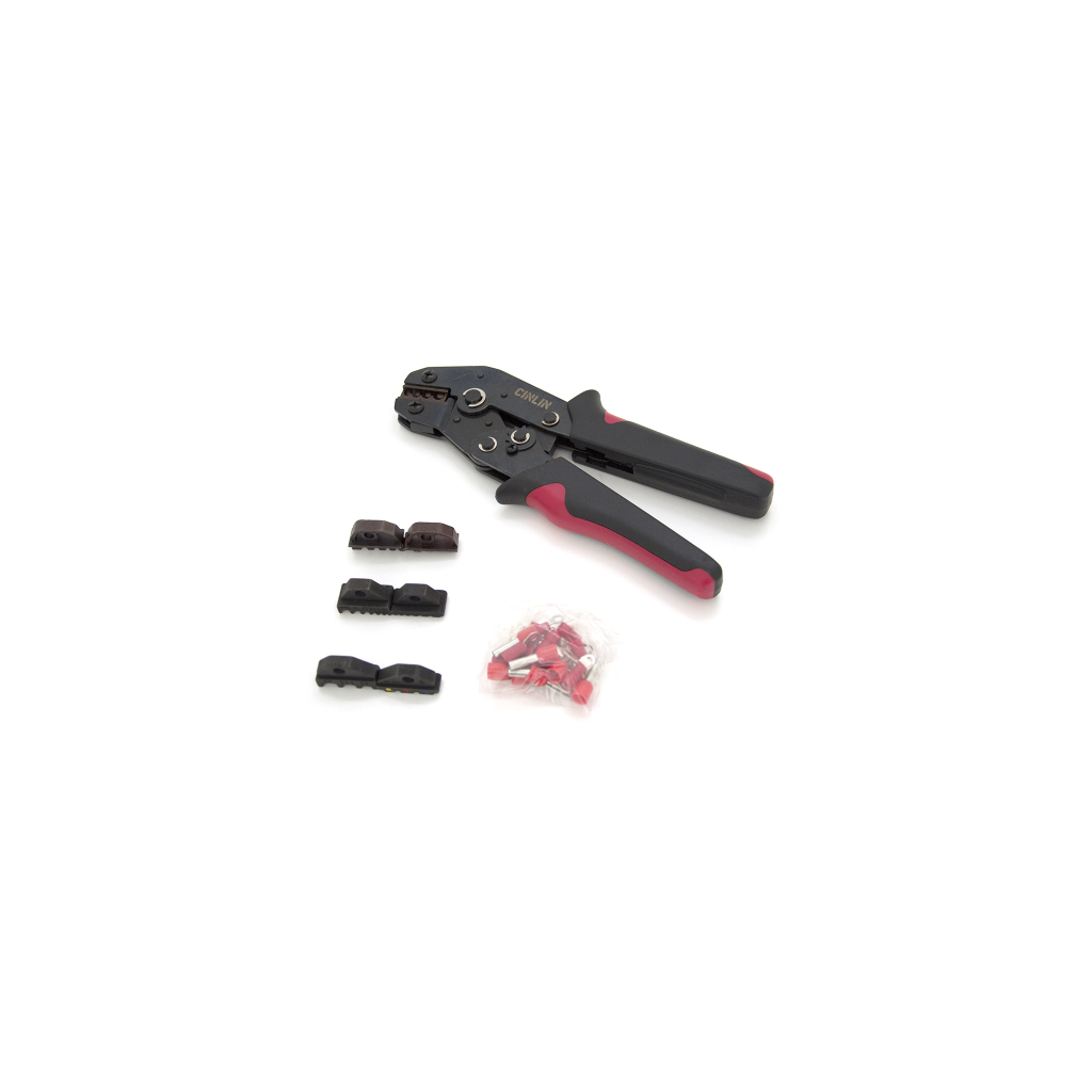 Затиск для клем CINLINELE Black-red + насадки 06 -0.5-6mm2, 02С -0.5-2.5mm2, 06WF -0.25-6mm2 (Cinlin-06-02C-06WF) - изображение 9