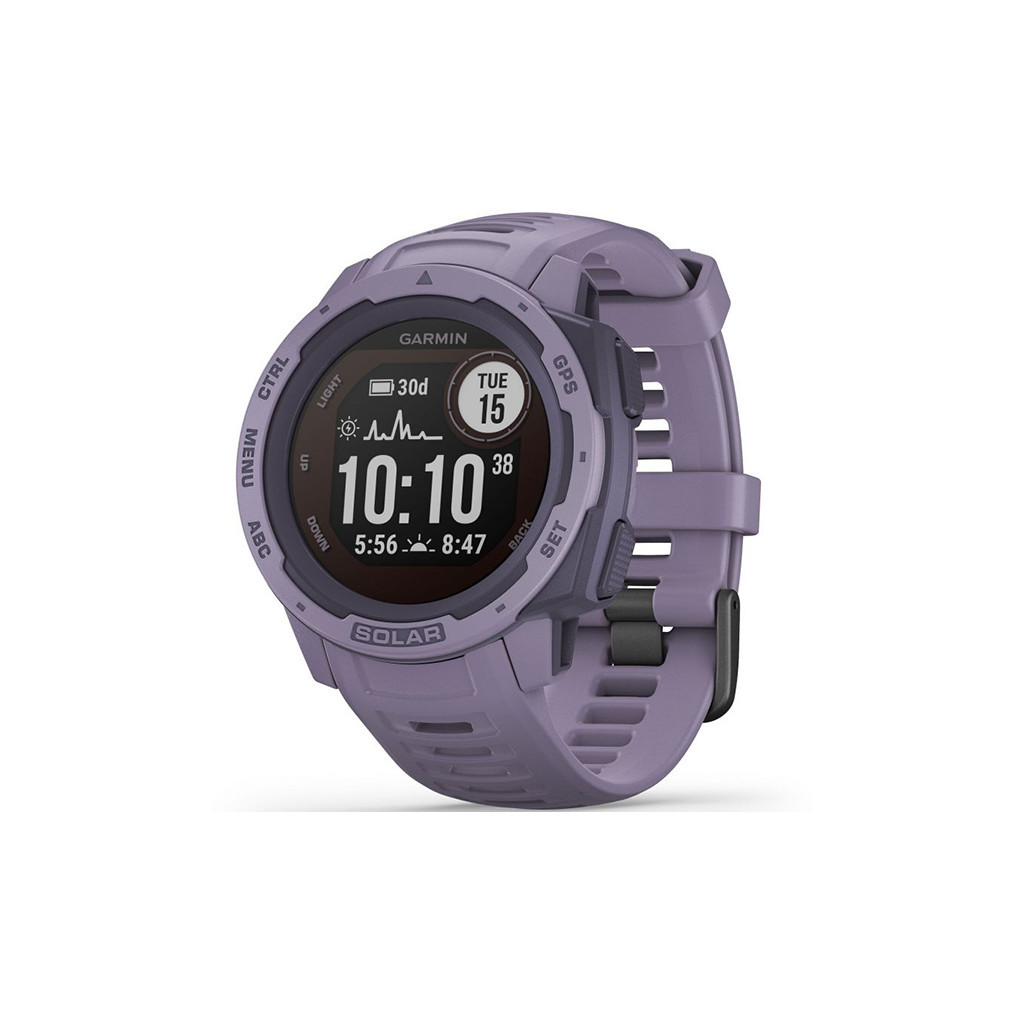 Смарт-годинник Garmin Instinct Solar, Orchid (010-02293-02) - зображення 1