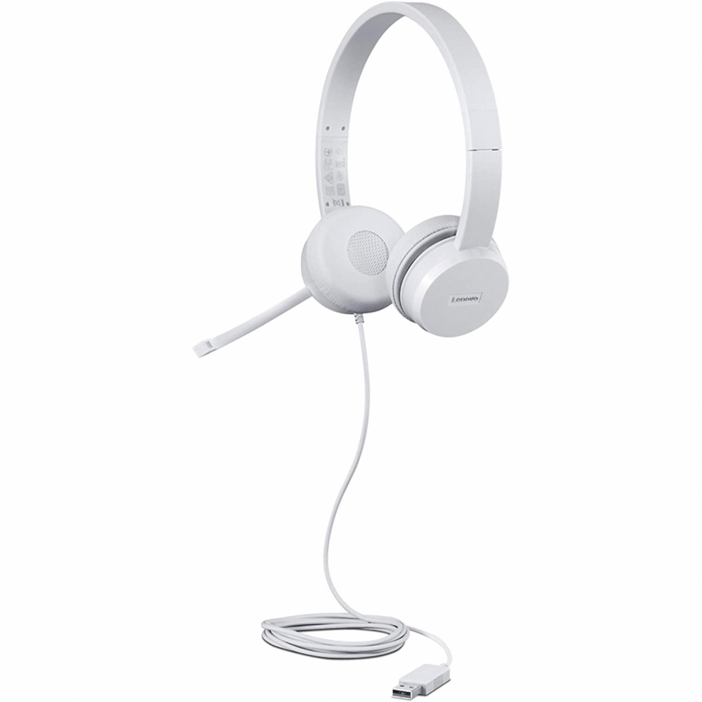 Навушники Lenovo 110 Stereo USB Headset (GXD1B67867) - зображення 3