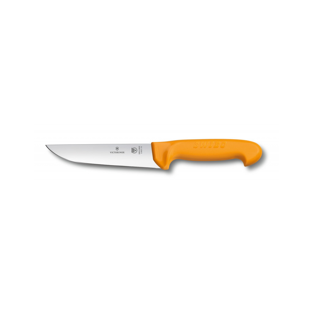 Кухонний ніж Victorinox Swibo Butcher Wide 14см Yellow (5.8421.14) - зображення 1