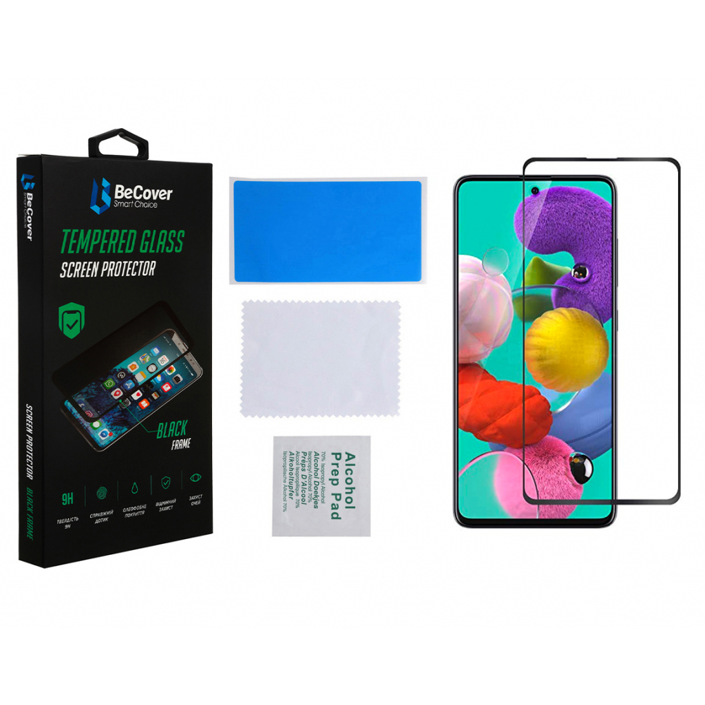 Скло захисне BeCover Samsung Galaxy M52 SM-M526 Black (706905) - зображення 3