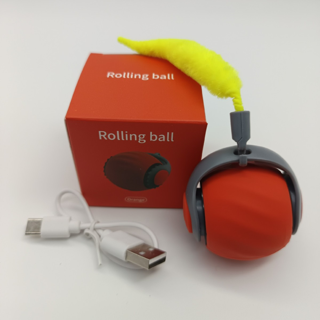 Іграшка для котів Me&Pet Інтерактивний м'яч червоний (NMP20-2) - изображение 9